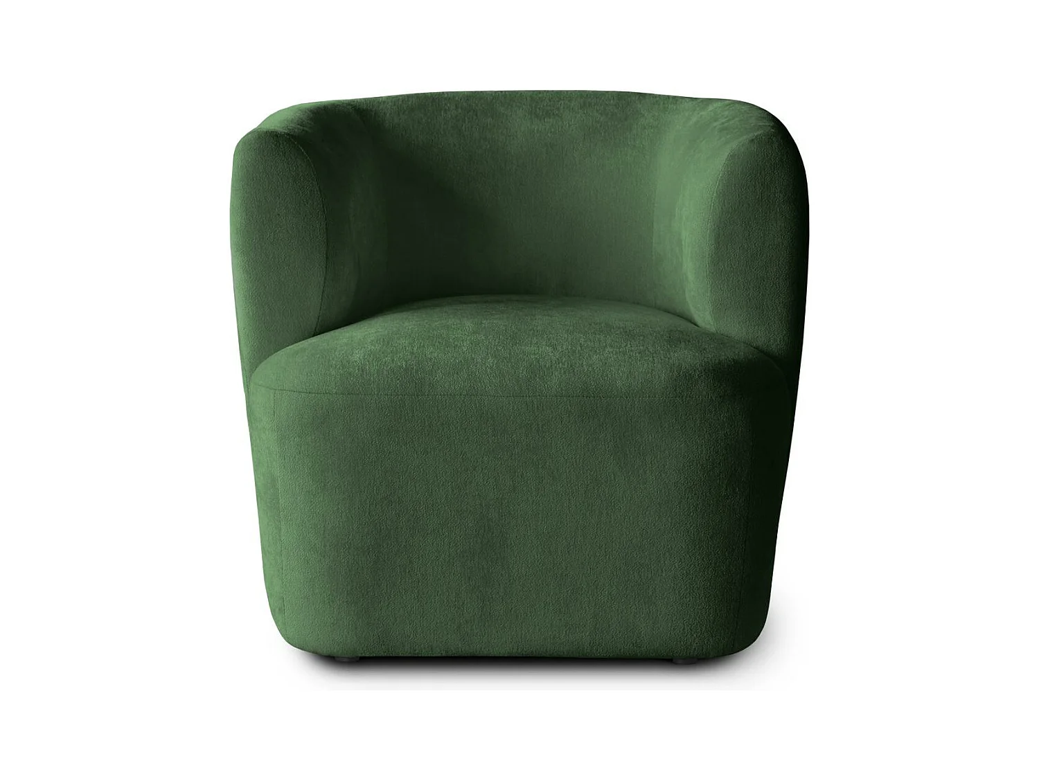 FAUTEUIL Nori donkergroen velours