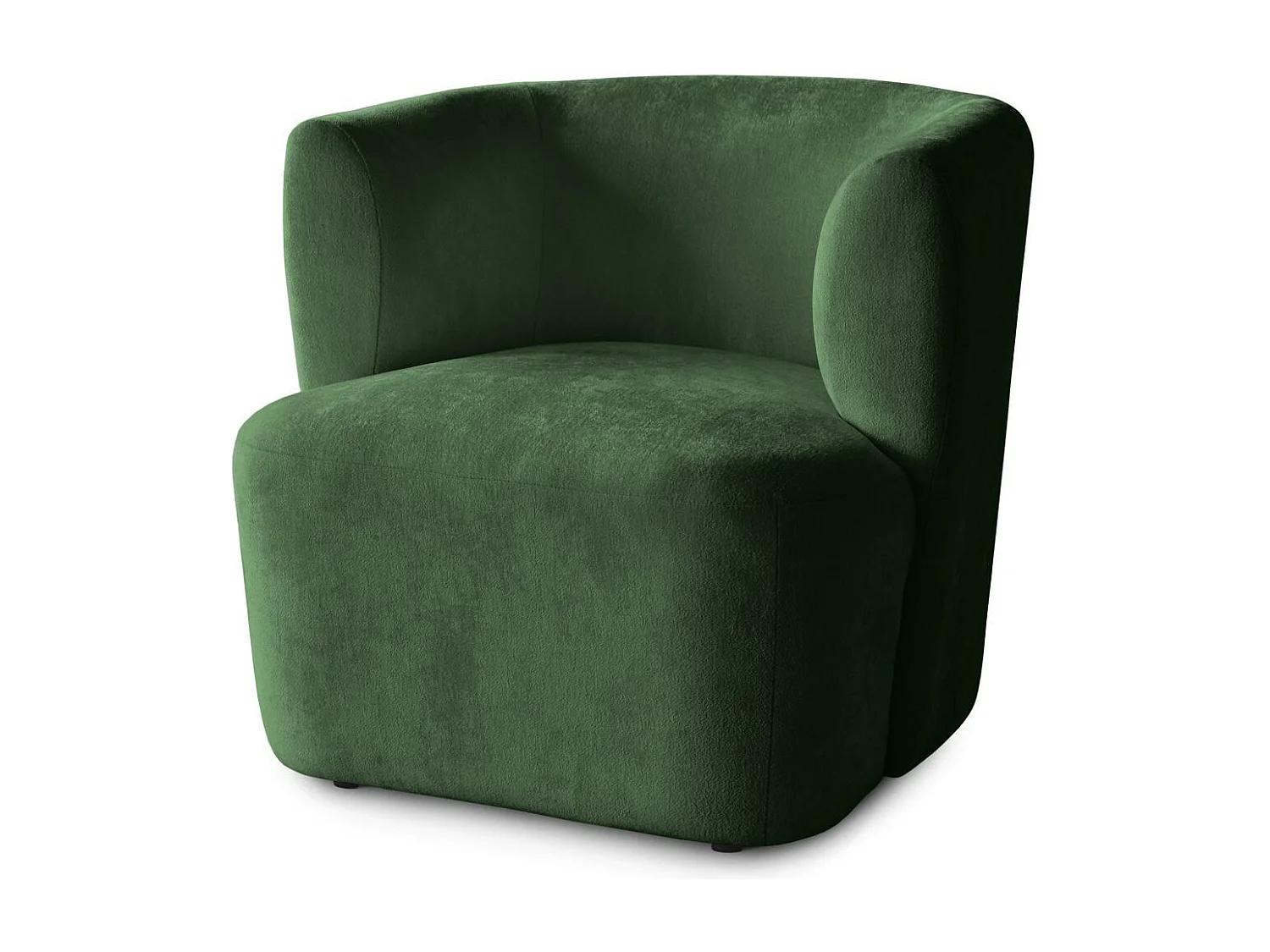 FAUTEUIL Nori donkergroen velours