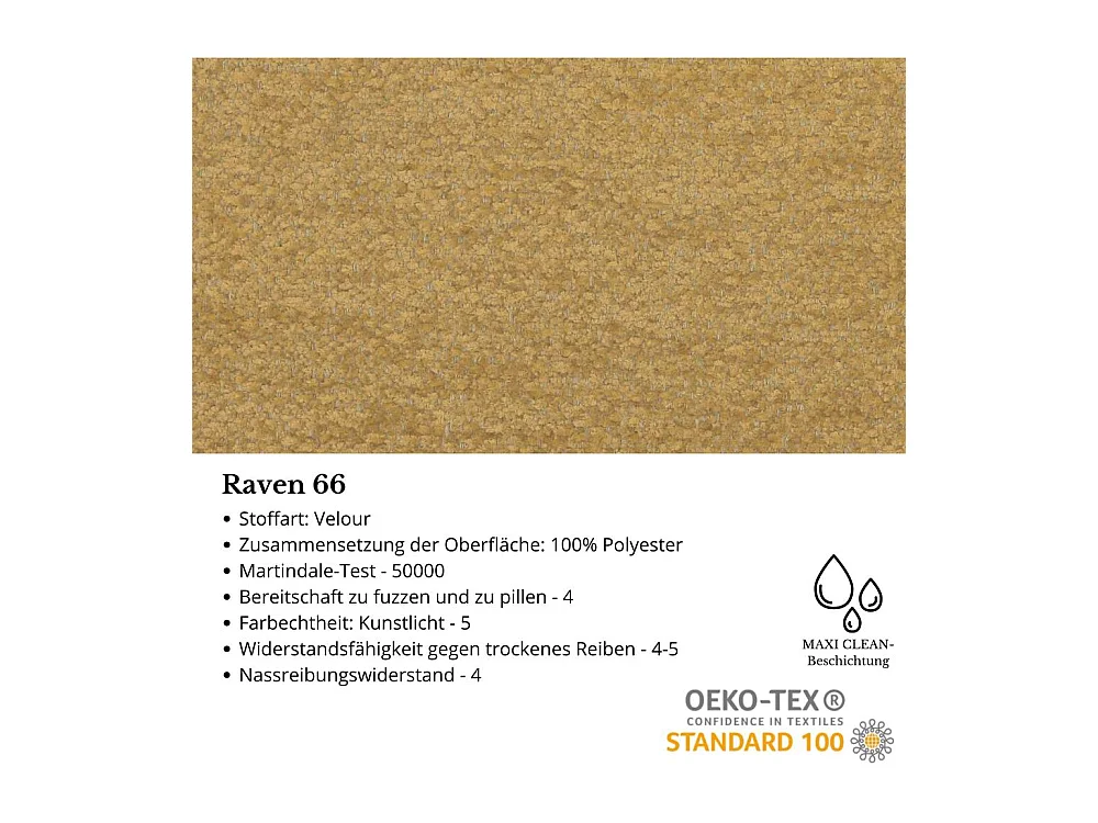 CHESTERFIELD-SESSEL Falco gelb mit Buche Holzbeinen