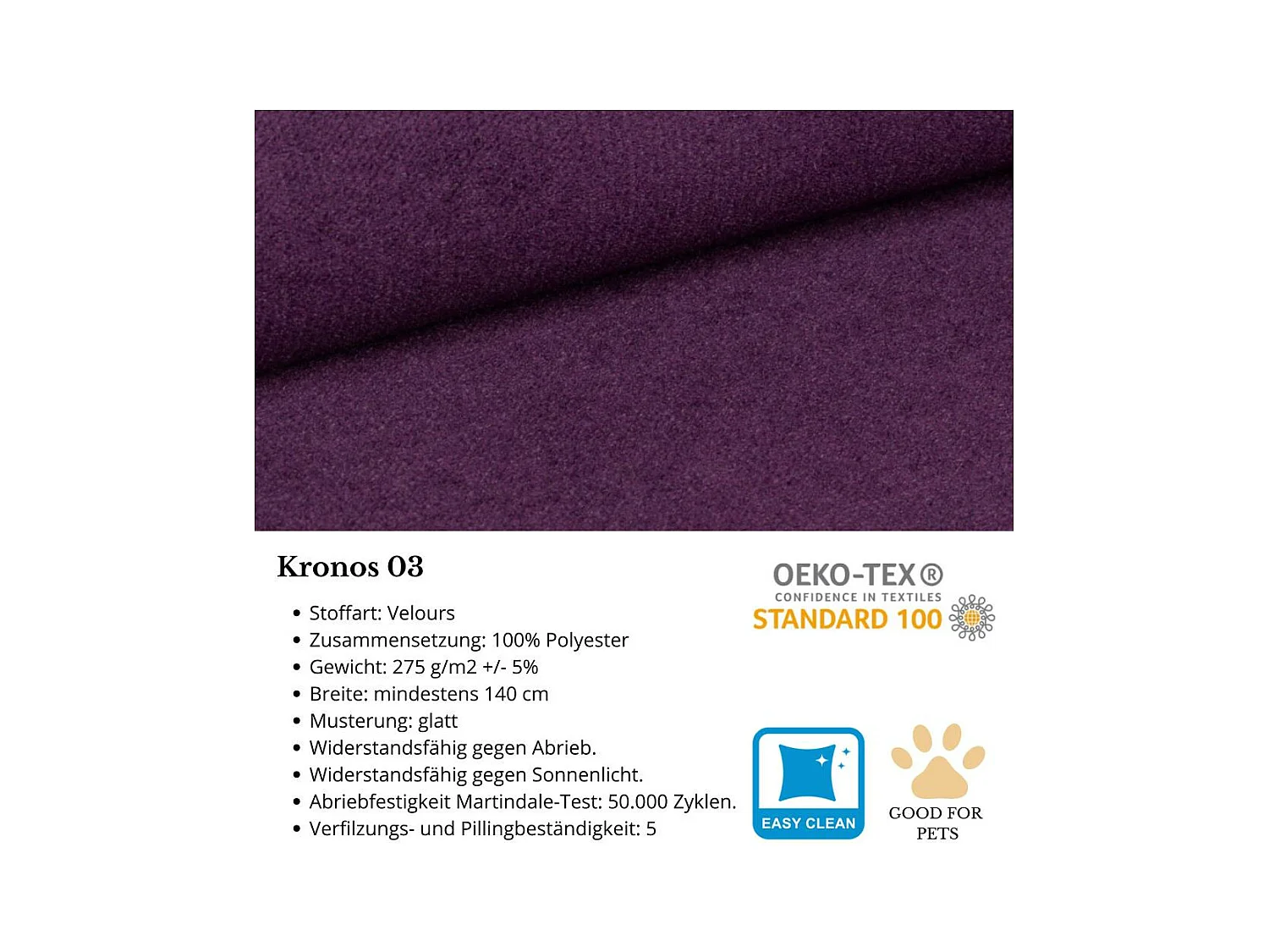 CHESTERFIELD-SESSEL Falco violett mit Holzbeinen