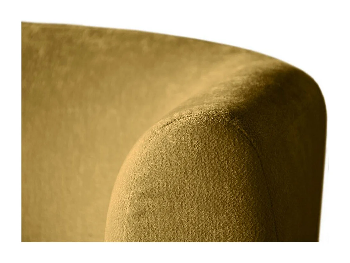 SESSEL Nori senfgelb velour