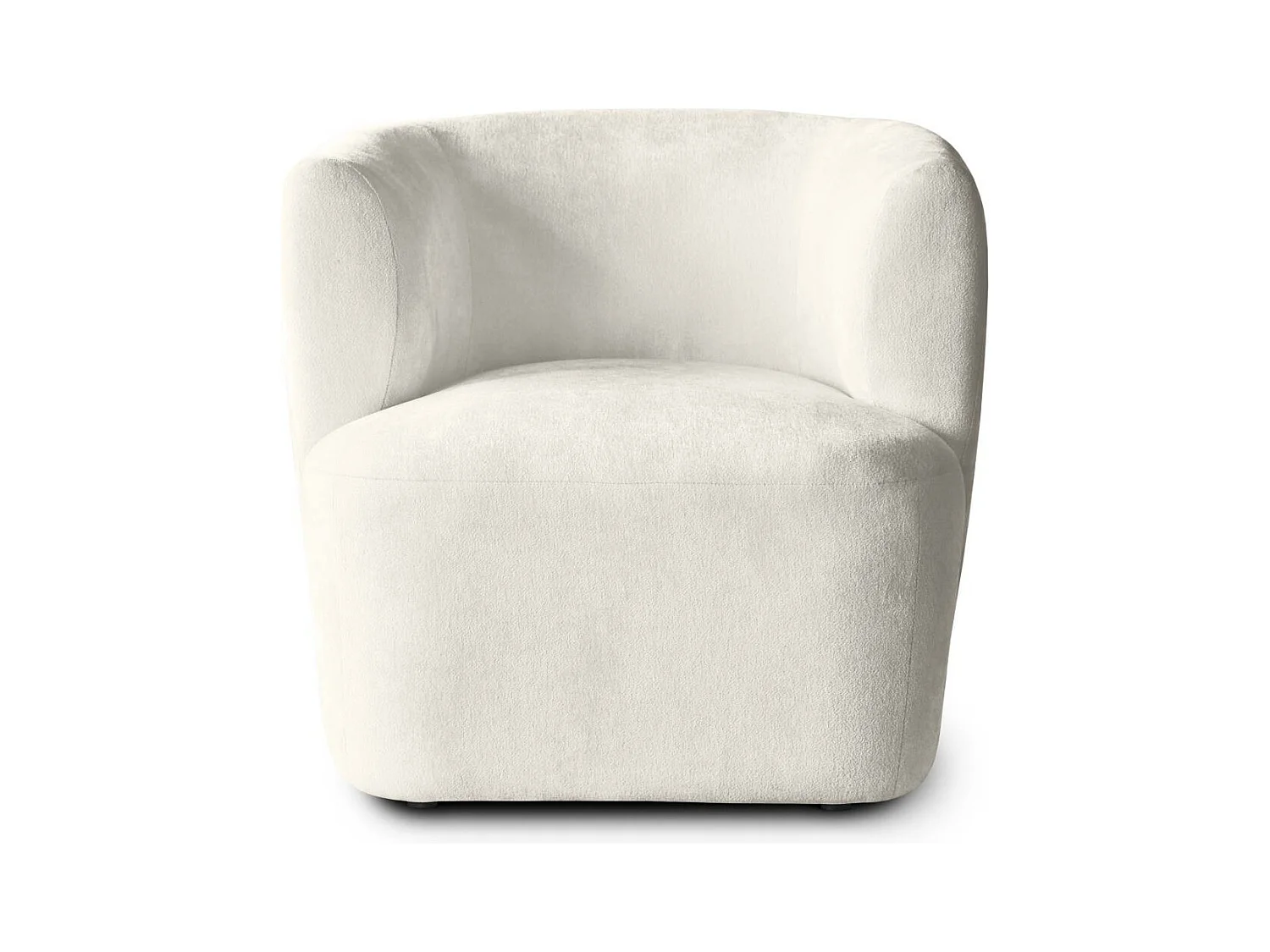 FAUTEUIL Nori beige velour