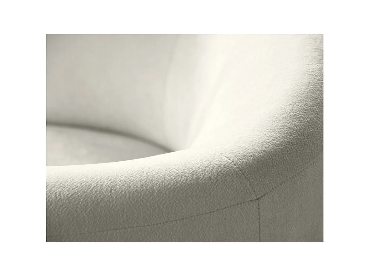 FAUTEUIL Nori beige velour