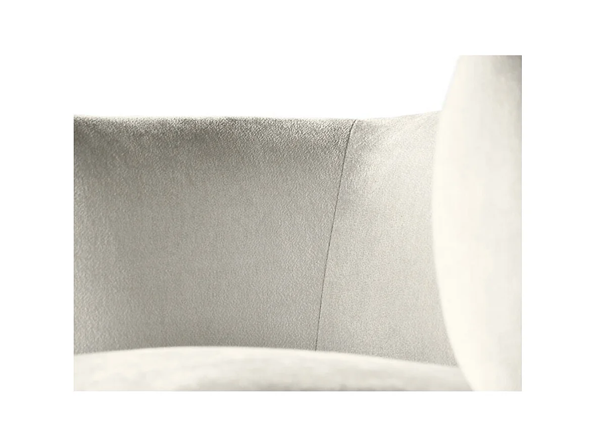 FAUTEUIL Nori beige velour