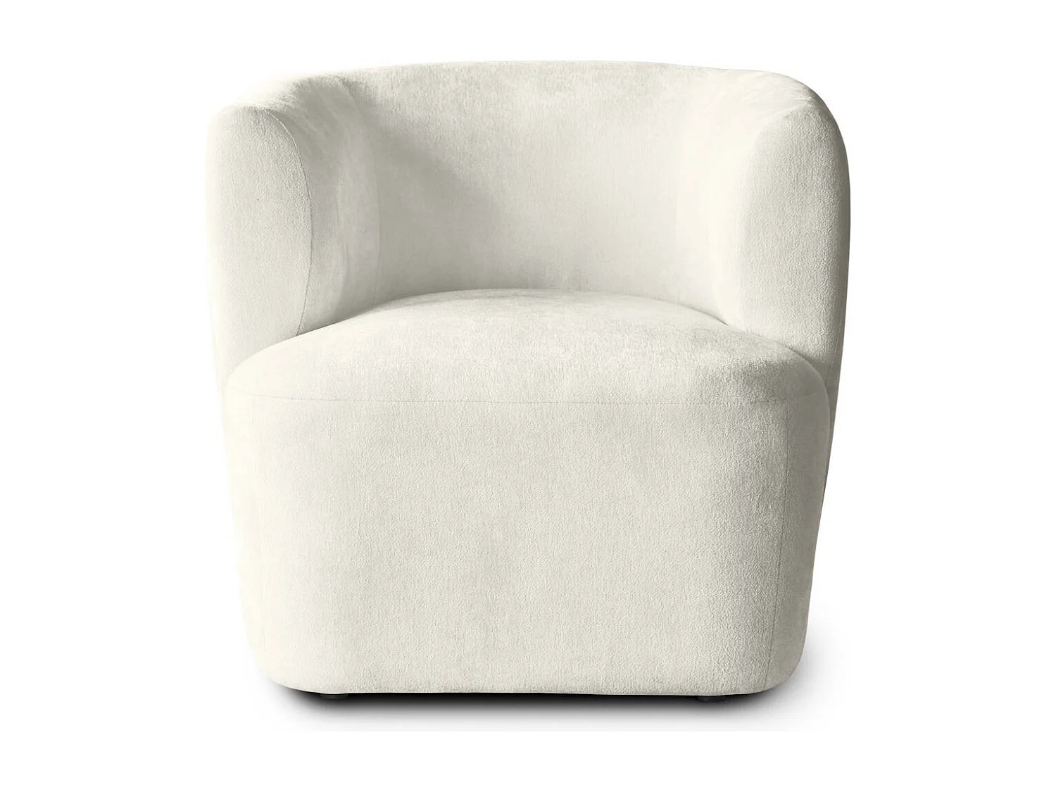 FAUTEUIL Nori beige velour