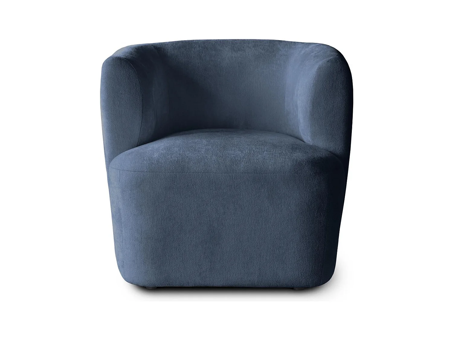 FAUTEUIL Nori donkerblauw fluweel