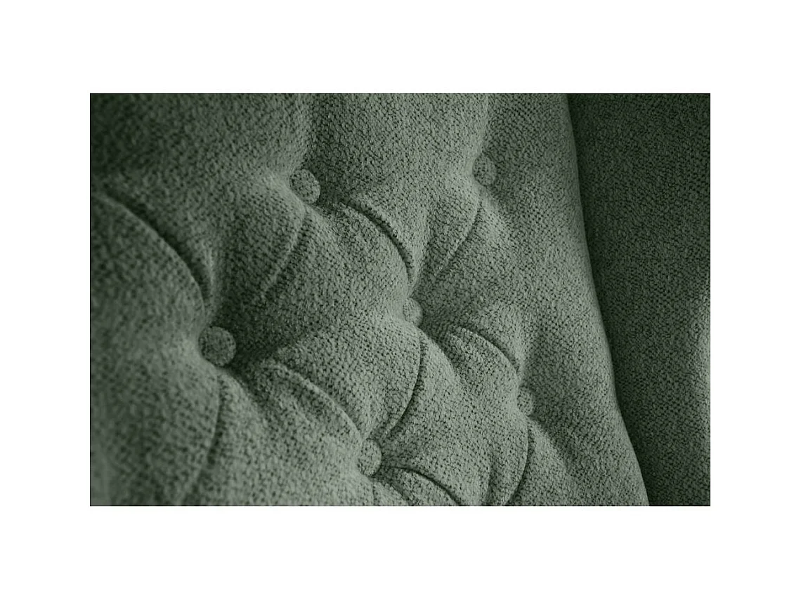 CHESTERFIELD-SESSEL Falco grün mit Buche Holzbeinen