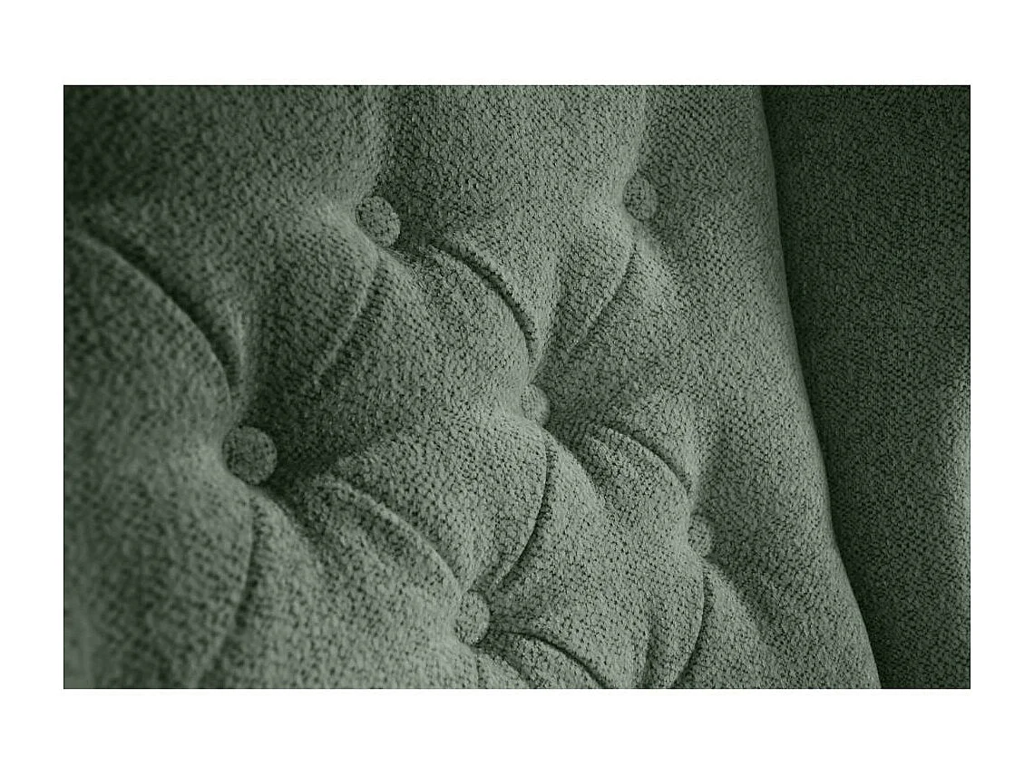 CHESTERFIELD-SESSEL Falco grün mit Buche Holzbeinen