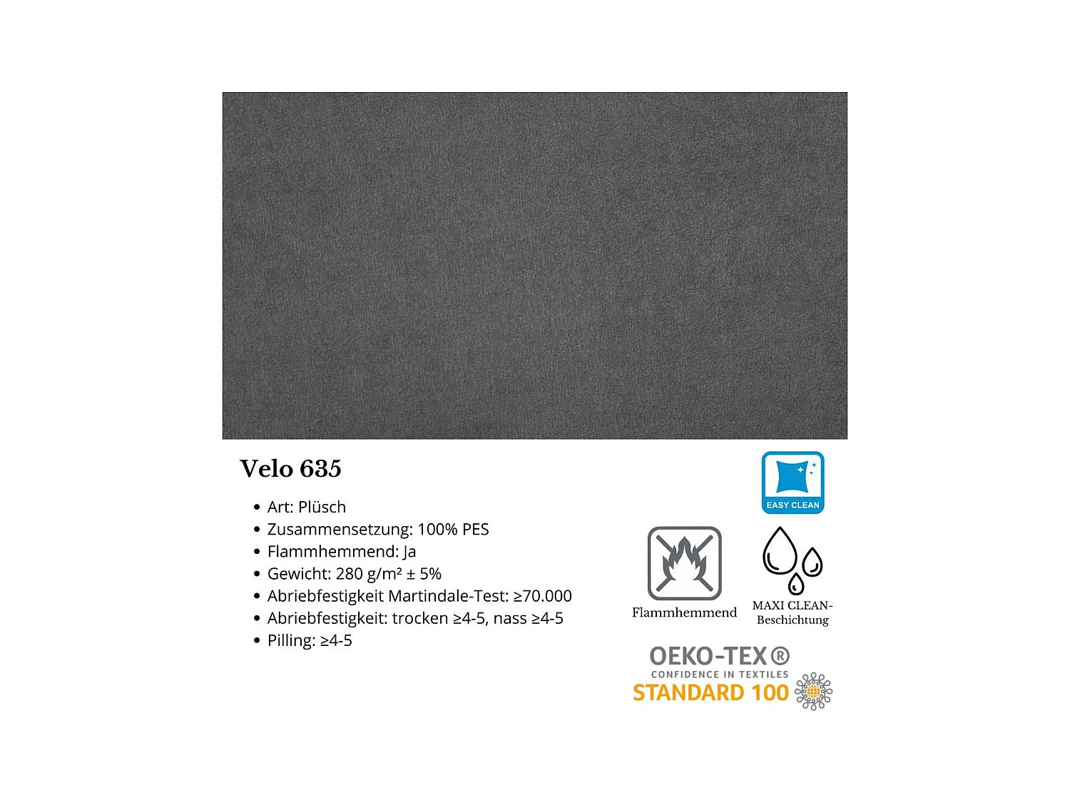 OHRENSESSEL Leonardo dunkelgrau