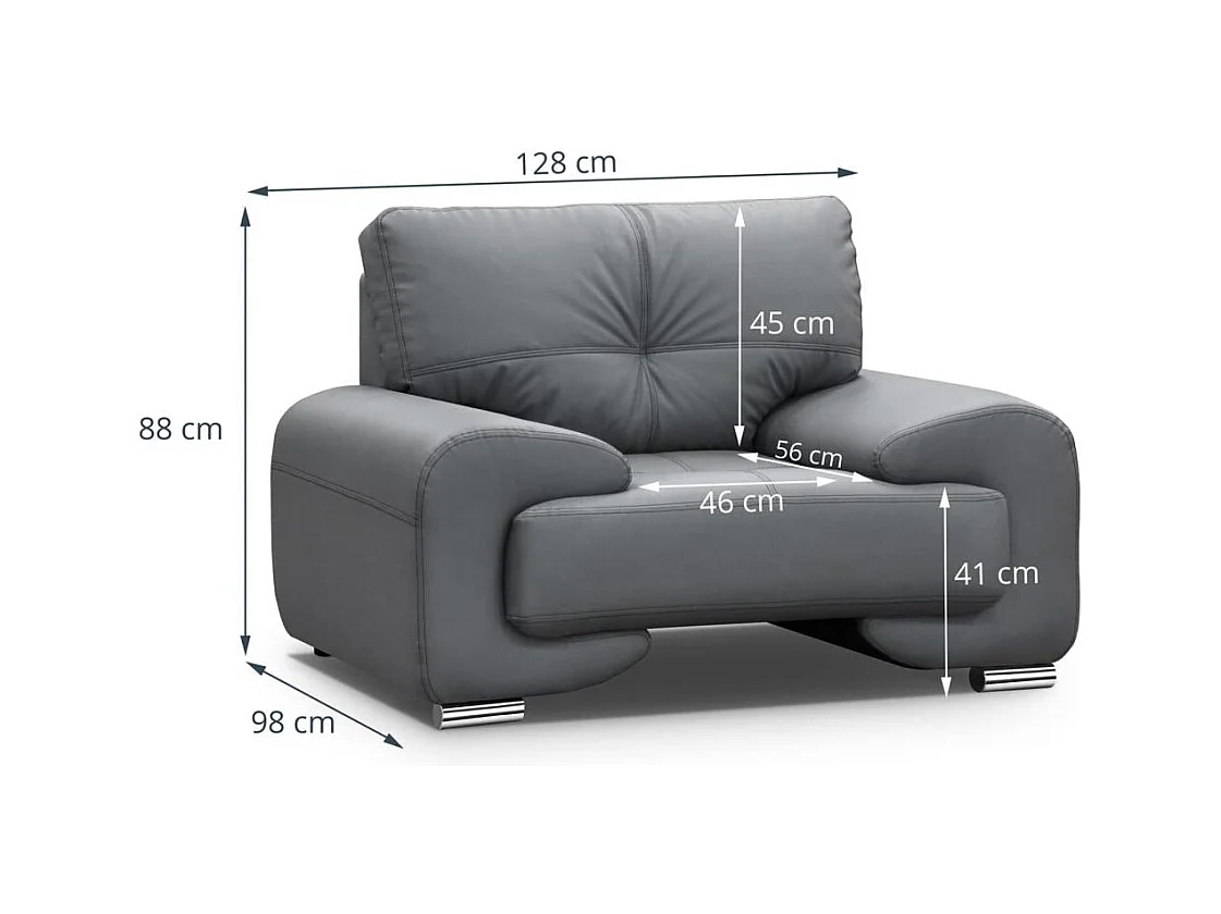 FAUTEUIL RELAX Omega blanc