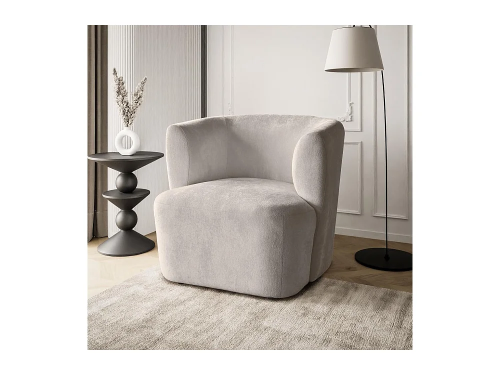 FAUTEUIL Nori cappuccino velour