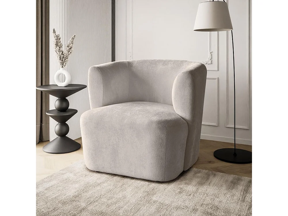 FAUTEUIL Nori cappuccino velour