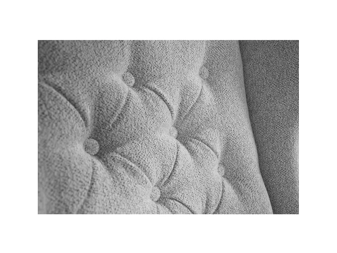 CHESTERFIELD-SESSEL Falco hellgrau mit Buche Holzbeinen