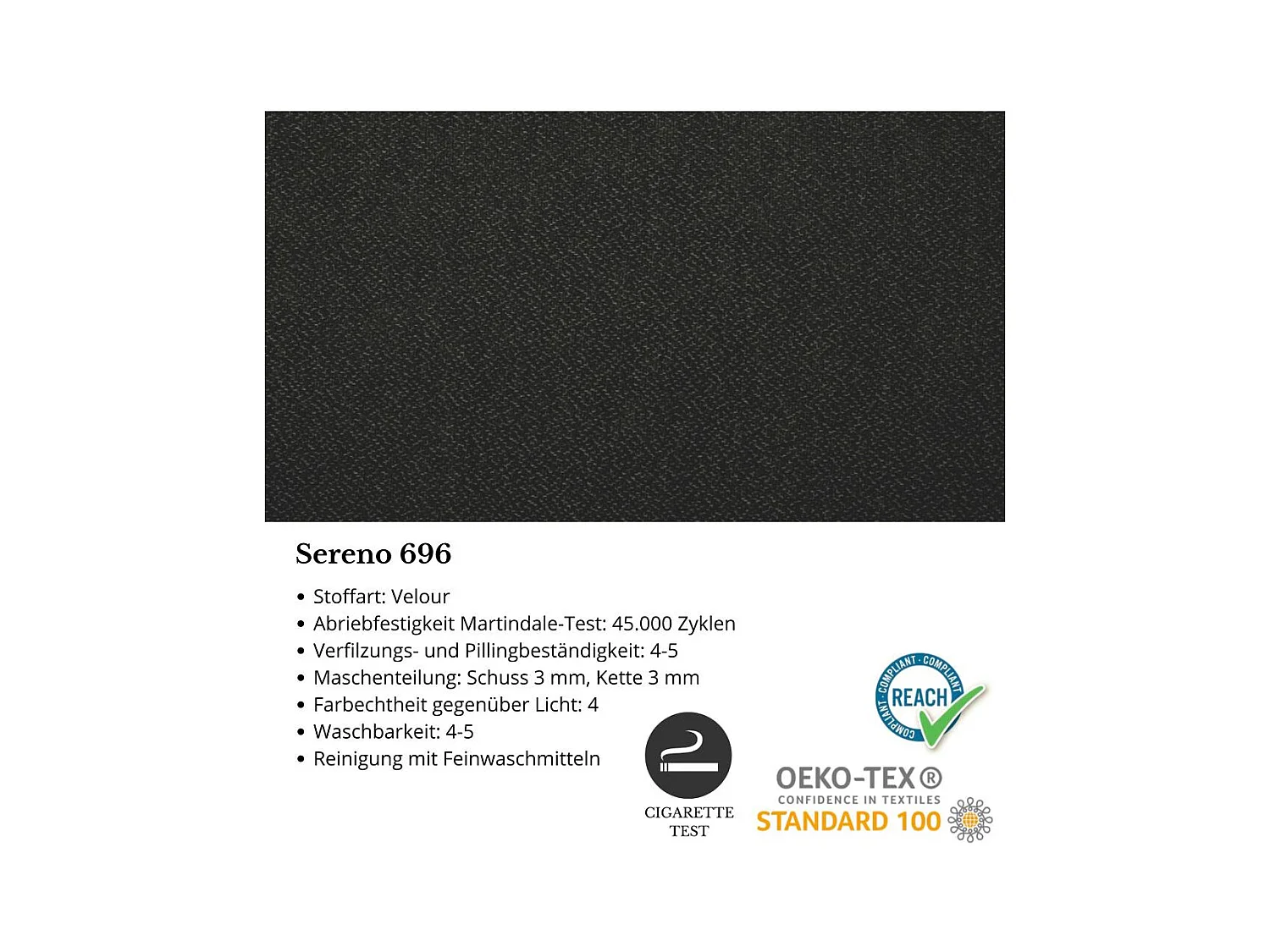 FAUTEUIL Nori zwart fluweel