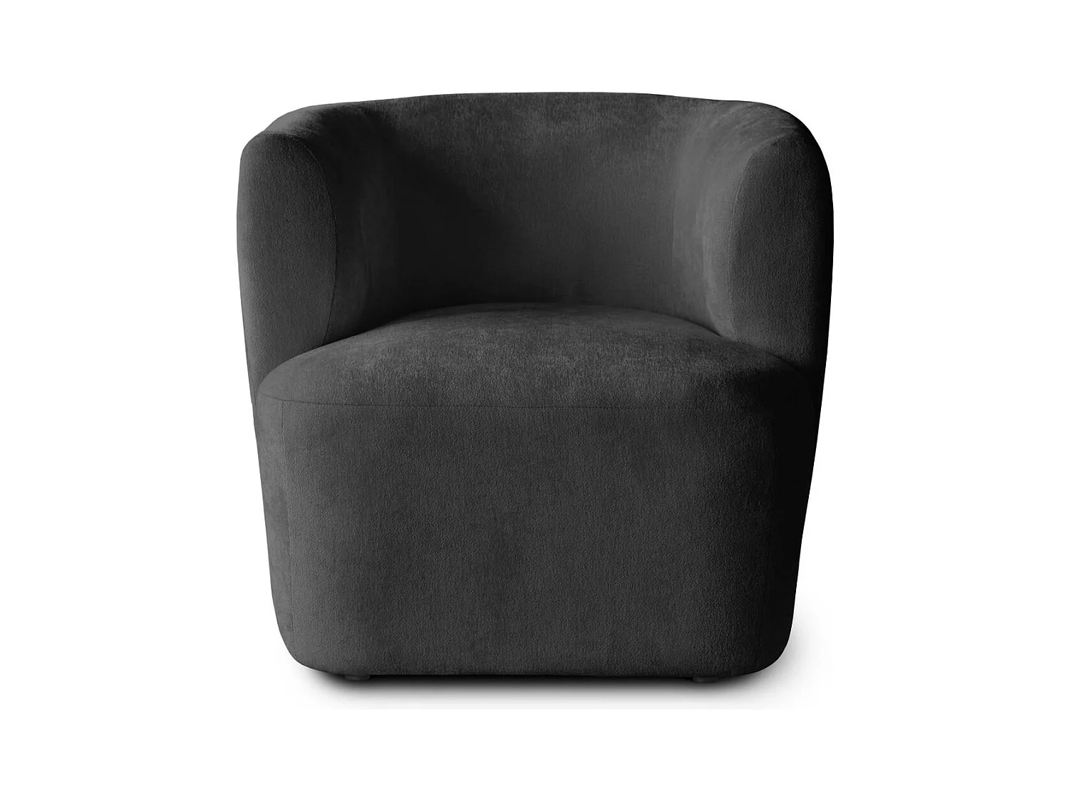 FAUTEUIL Nori noir velours