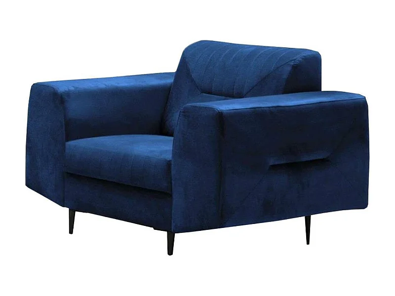 RELAXSESSEL Venezia dunkelblau mit schwarzen Beinen