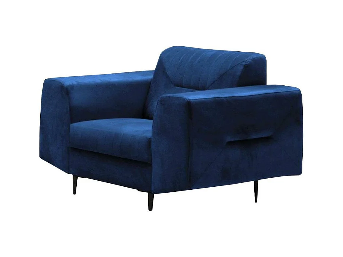 RELAXSESSEL Venezia dunkelblau mit schwarzen Beinen