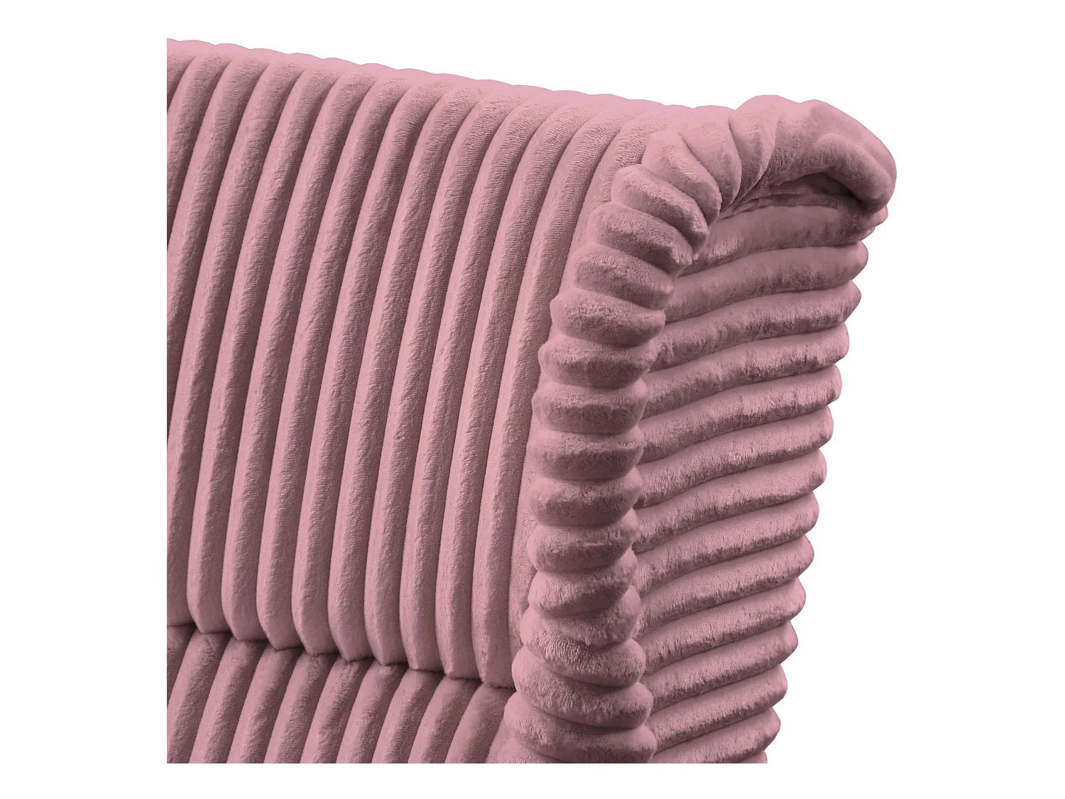 RELAXSESSEL Felix Rosa mit Buchenbeinen Cordstoff