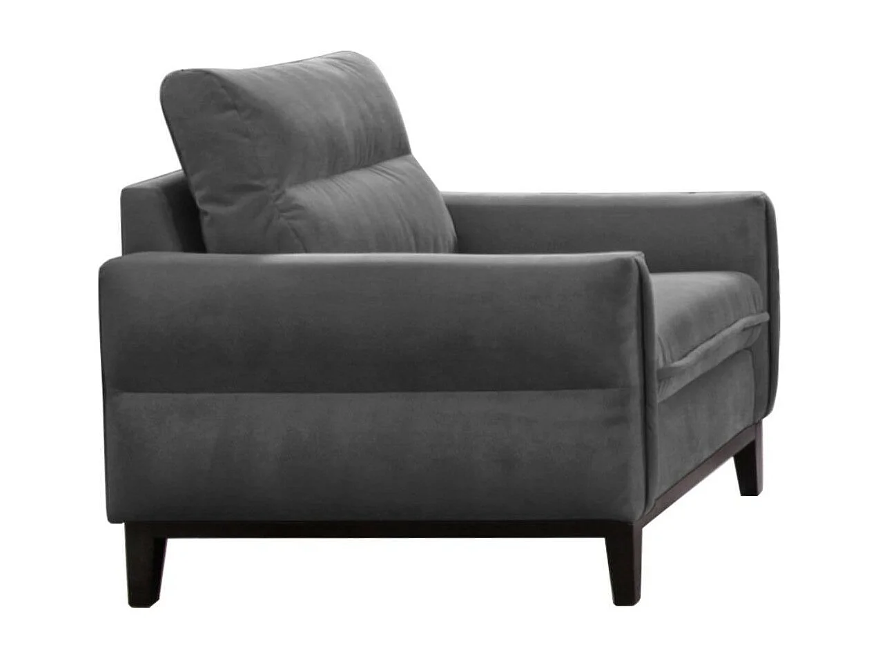 RELAXSESSEL Belweder Velours grau