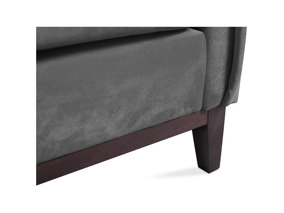 RELAXSESSEL Belweder Velours grau