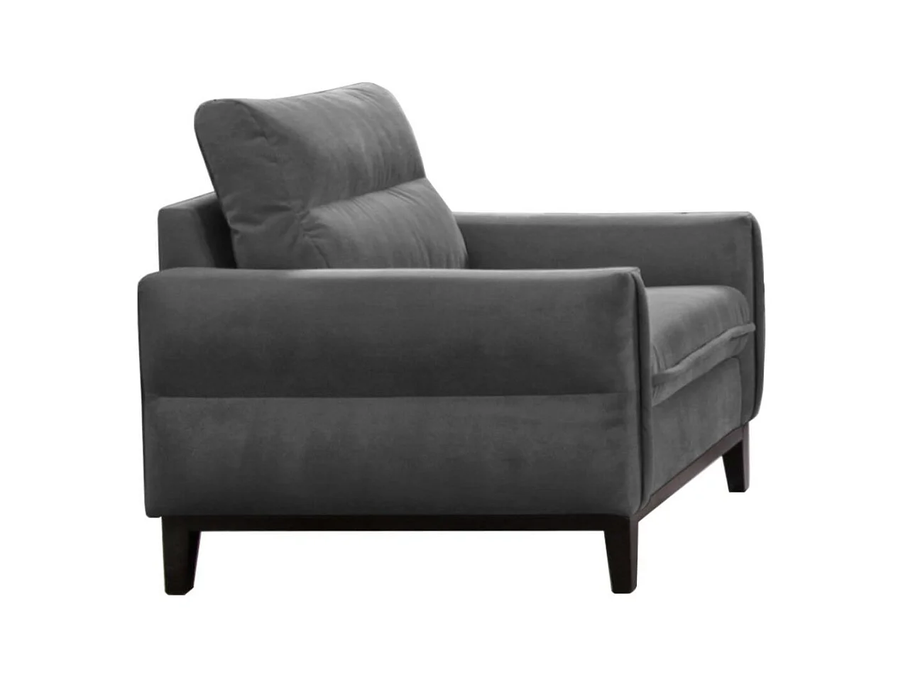 RELAXSESSEL Belweder Velours grau
