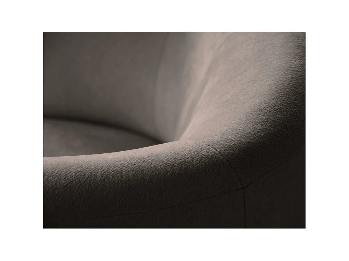 FAUTEUIL Nori marron velours