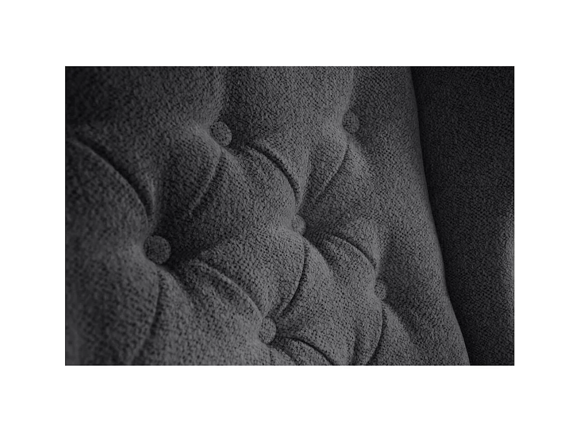 CHESTERFIELD-SESSEL Falco dunkelgrau mit Buche Holzbeinen