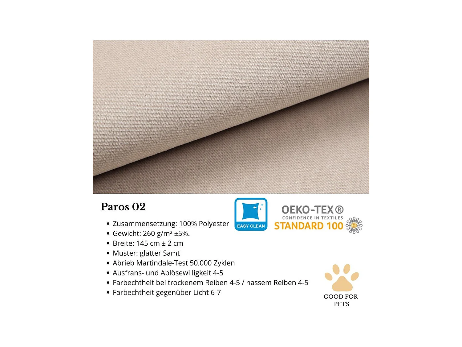 CHESTERFIELD-SESSEL Falco beige mit Holzbeinen