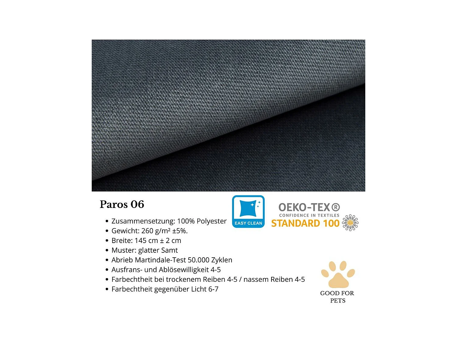 CHESTERFIELD-SESSEL Falco dunkellgrau mit Holzbeinen