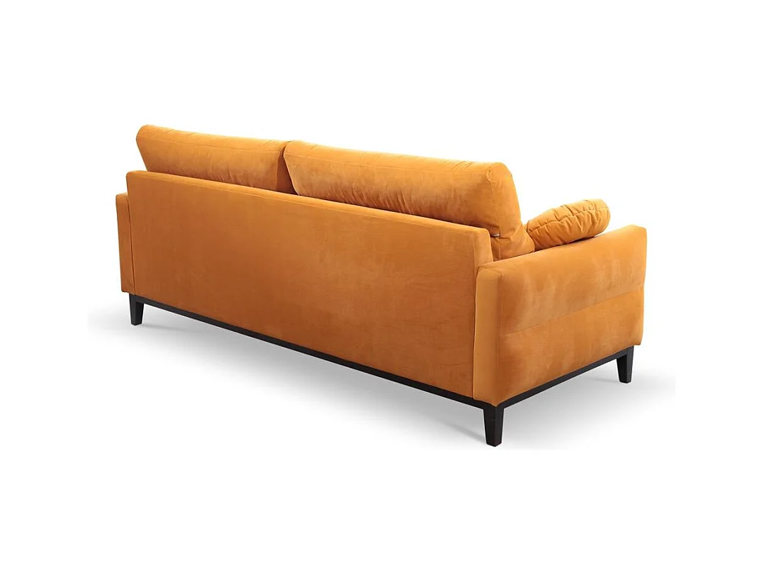 SOFA 2-SITZER Belweder Velours gelb