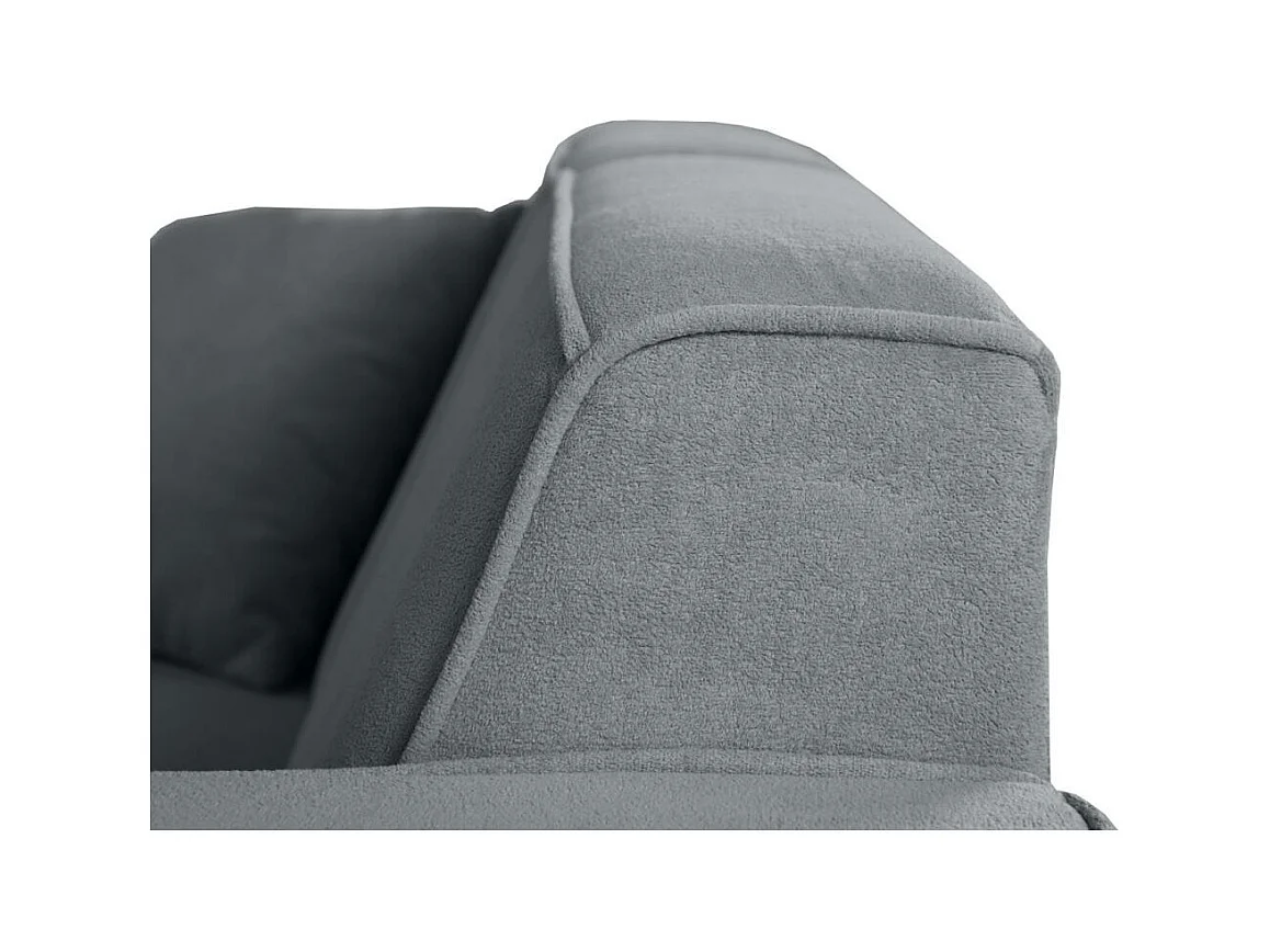 2-SITZER SOFA Pedro ohne Schlaffunktion grau