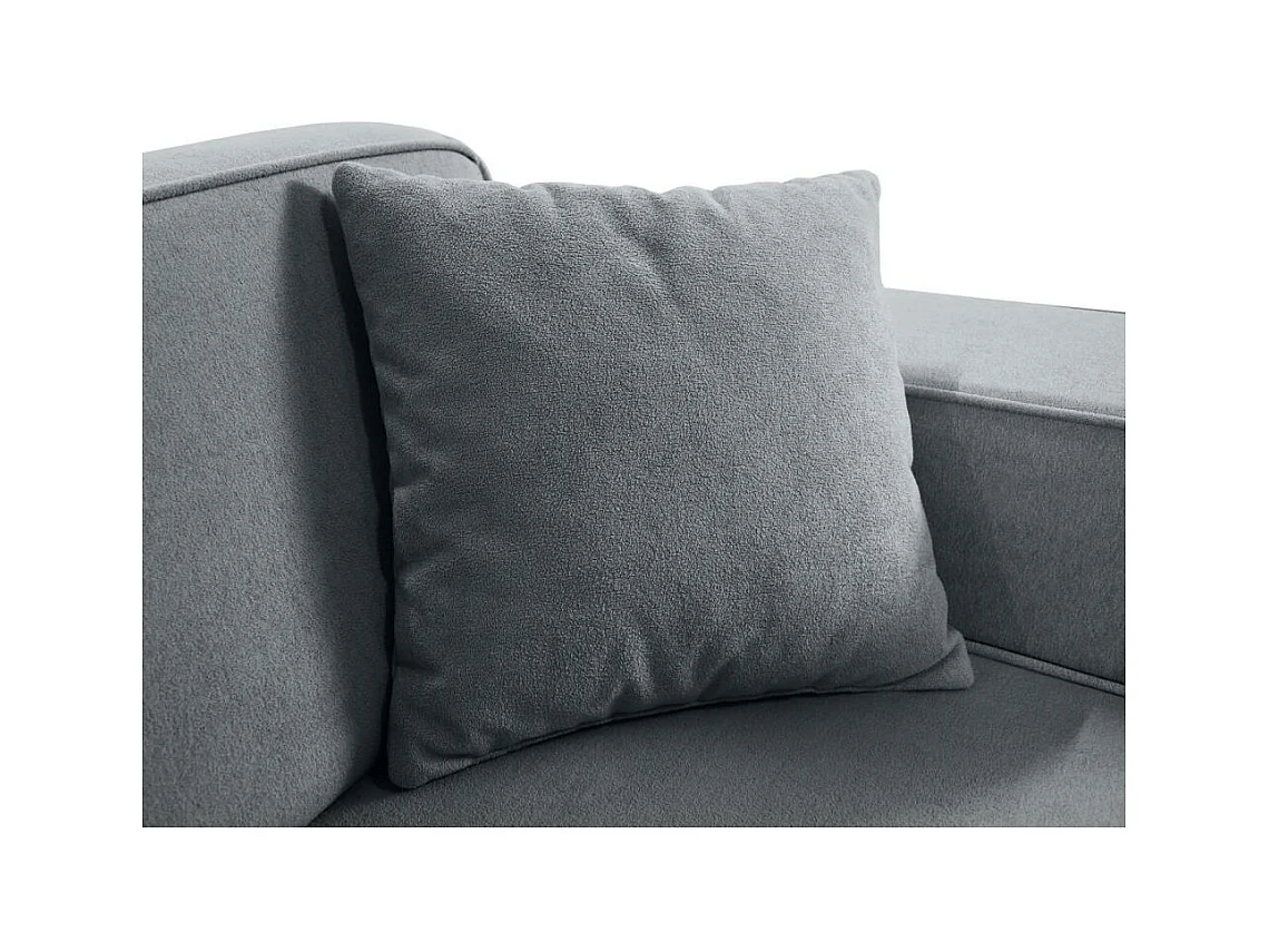 2-SITZER SOFA Pedro ohne Schlaffunktion grau