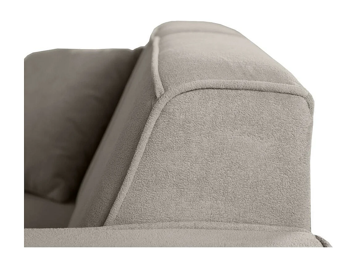 CANAPE 2 PLACES Pedro sans fonction sommeil beige