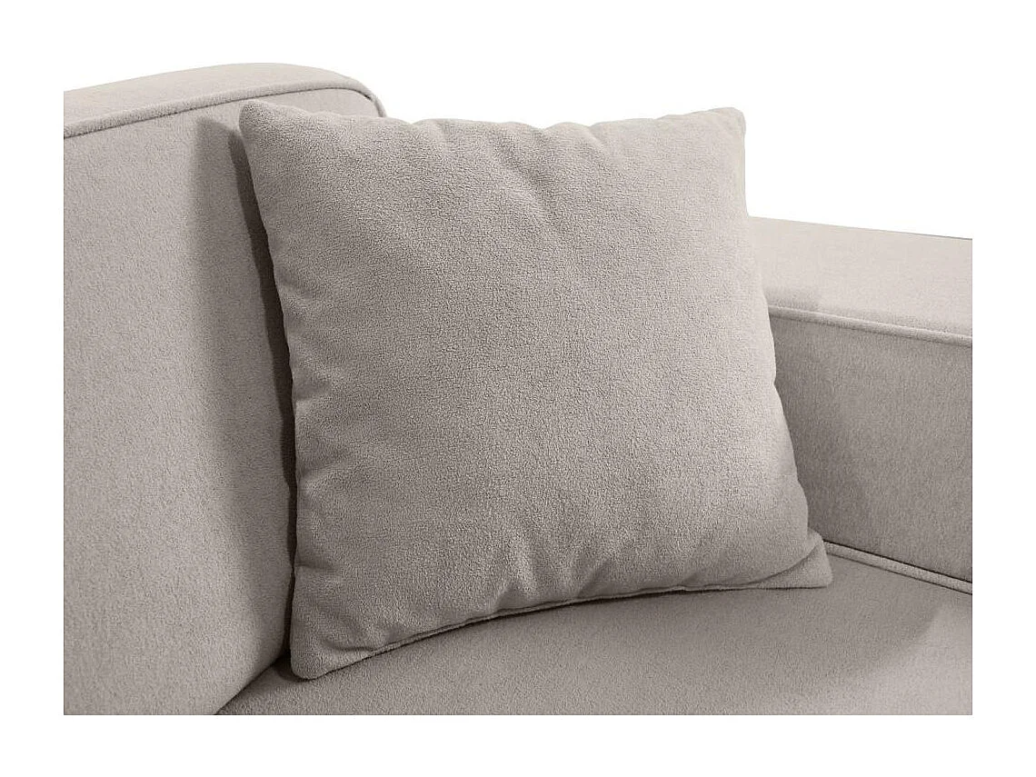 CANAPE 2 PLACES Pedro sans fonction sommeil beige