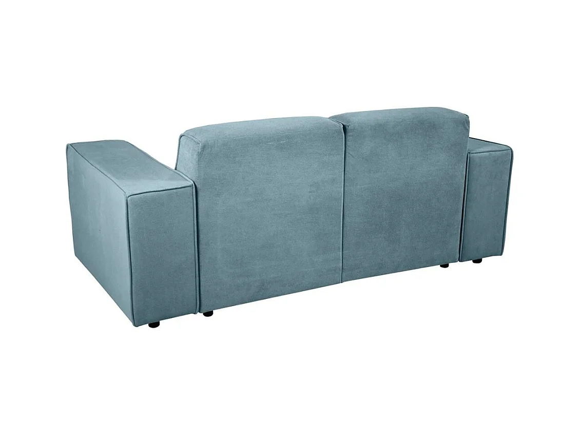 2-SITZER SOFA Pedro ohne Schlaffunktion blau
