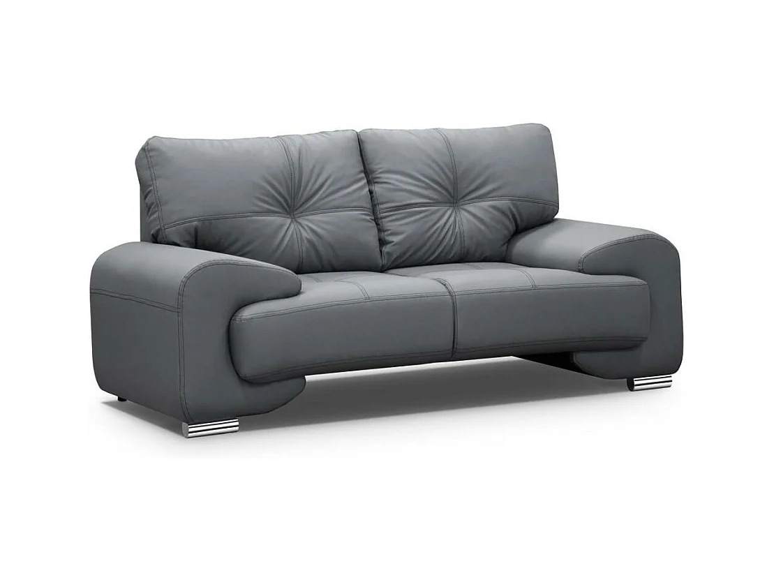 SOFA 2-SITZER Omega grau