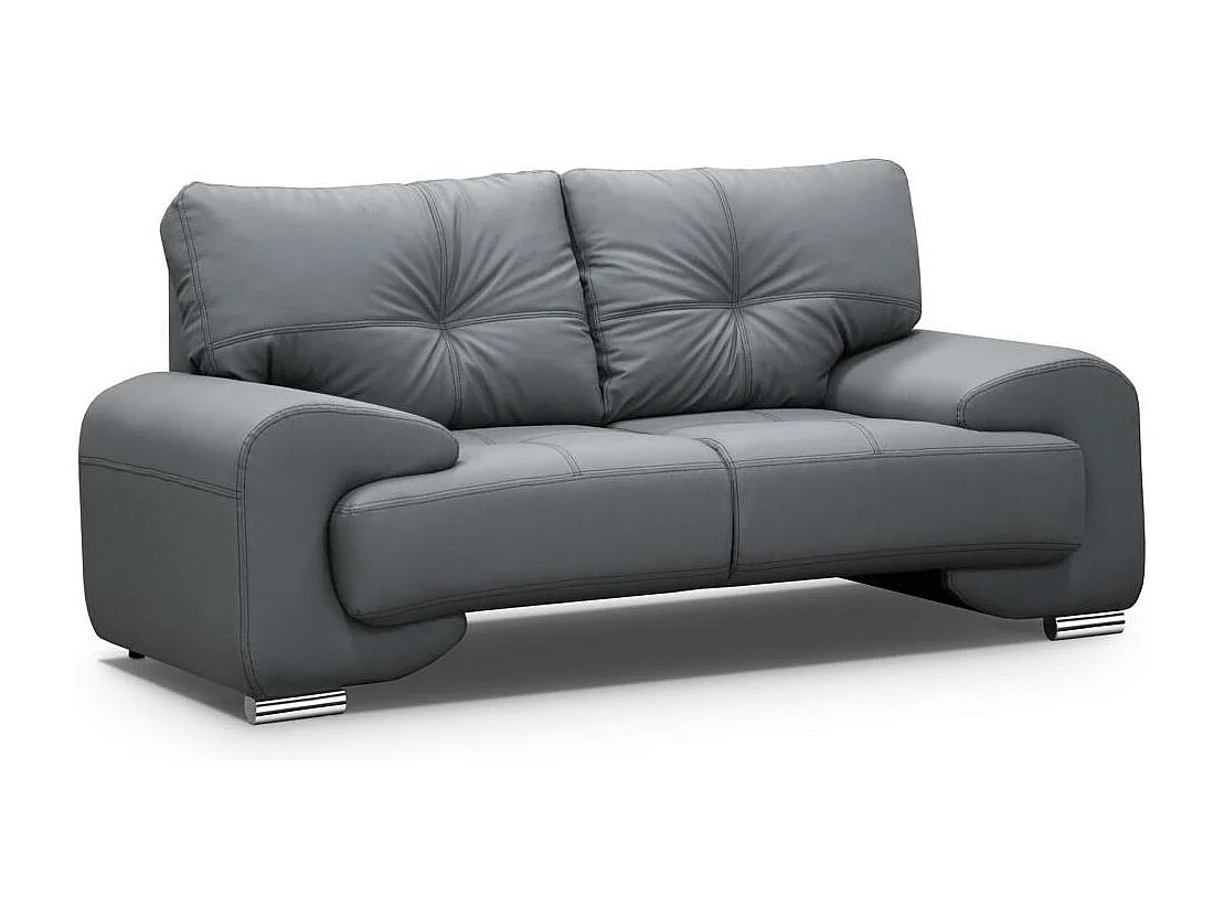 SOFA 2-SITZER Omega grau