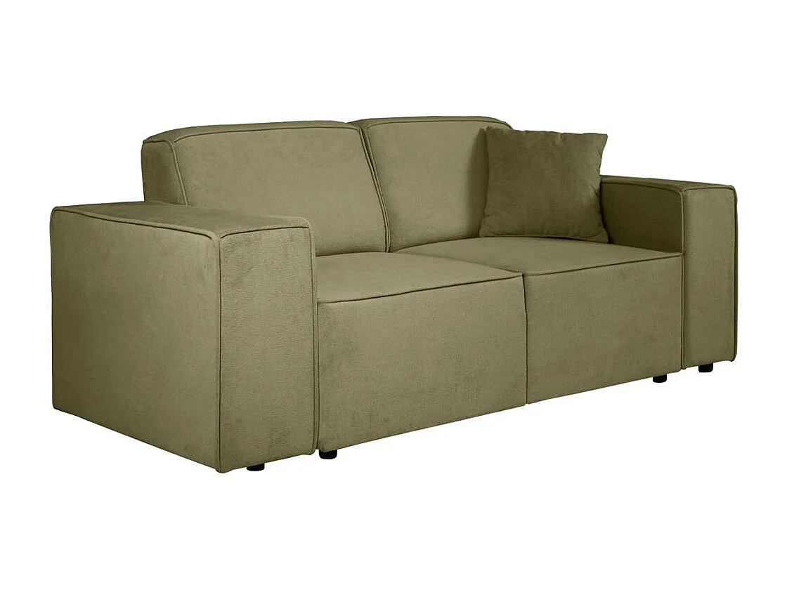 2-SITZER SOFA Pedro ohne Schlaffunktion grün