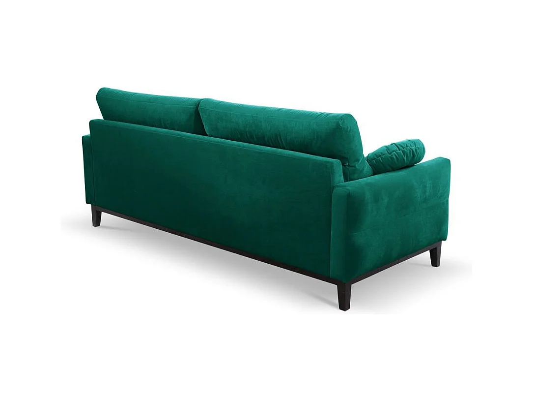 SOFA 2-SITZER Belweder Velours dunkelgrün