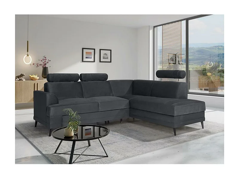ECKSCHLAFSOFA Kordian rechts graphit