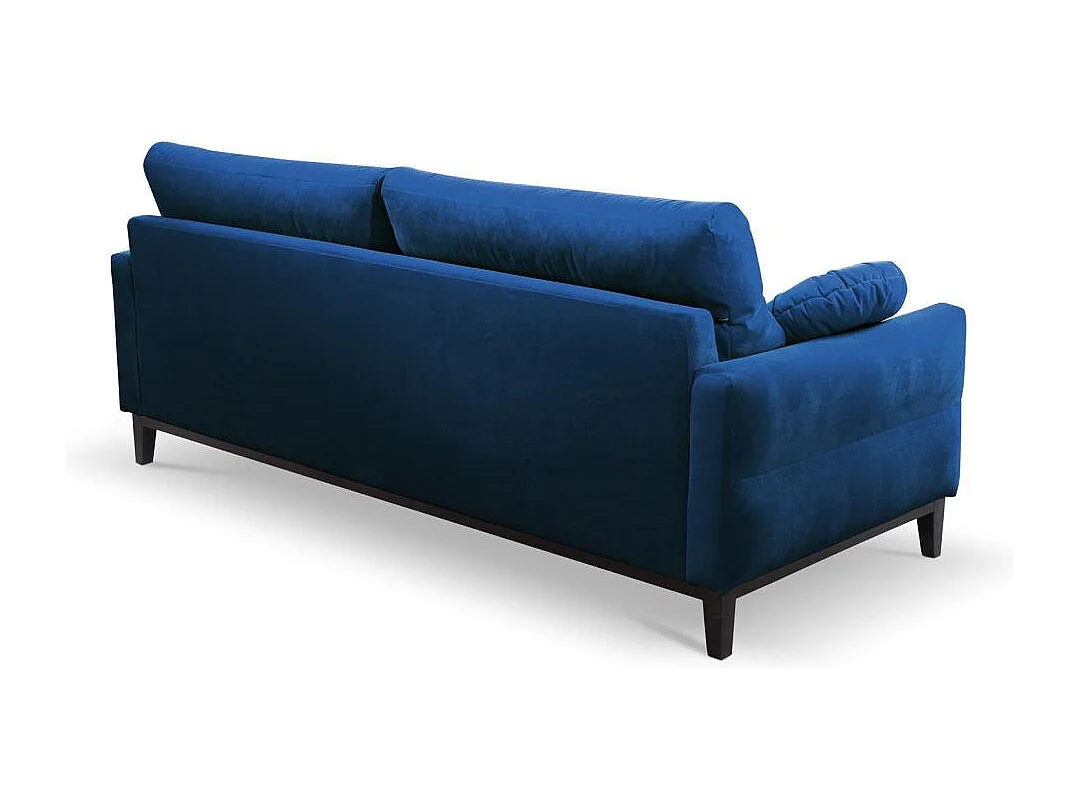SOFA 2-SITZER Belweder Velours dunkelblau