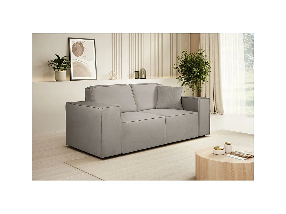 2-SITZER SOFA Pedro ohne Schlaffunktion cappuccino
