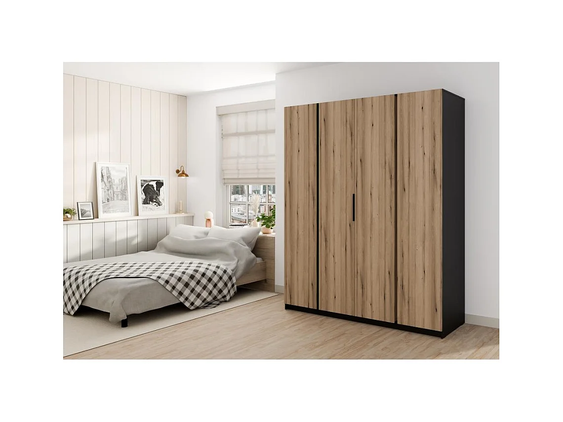 ARMOIRE À PORTES TROIS Kaya 200/62/239 4 portes