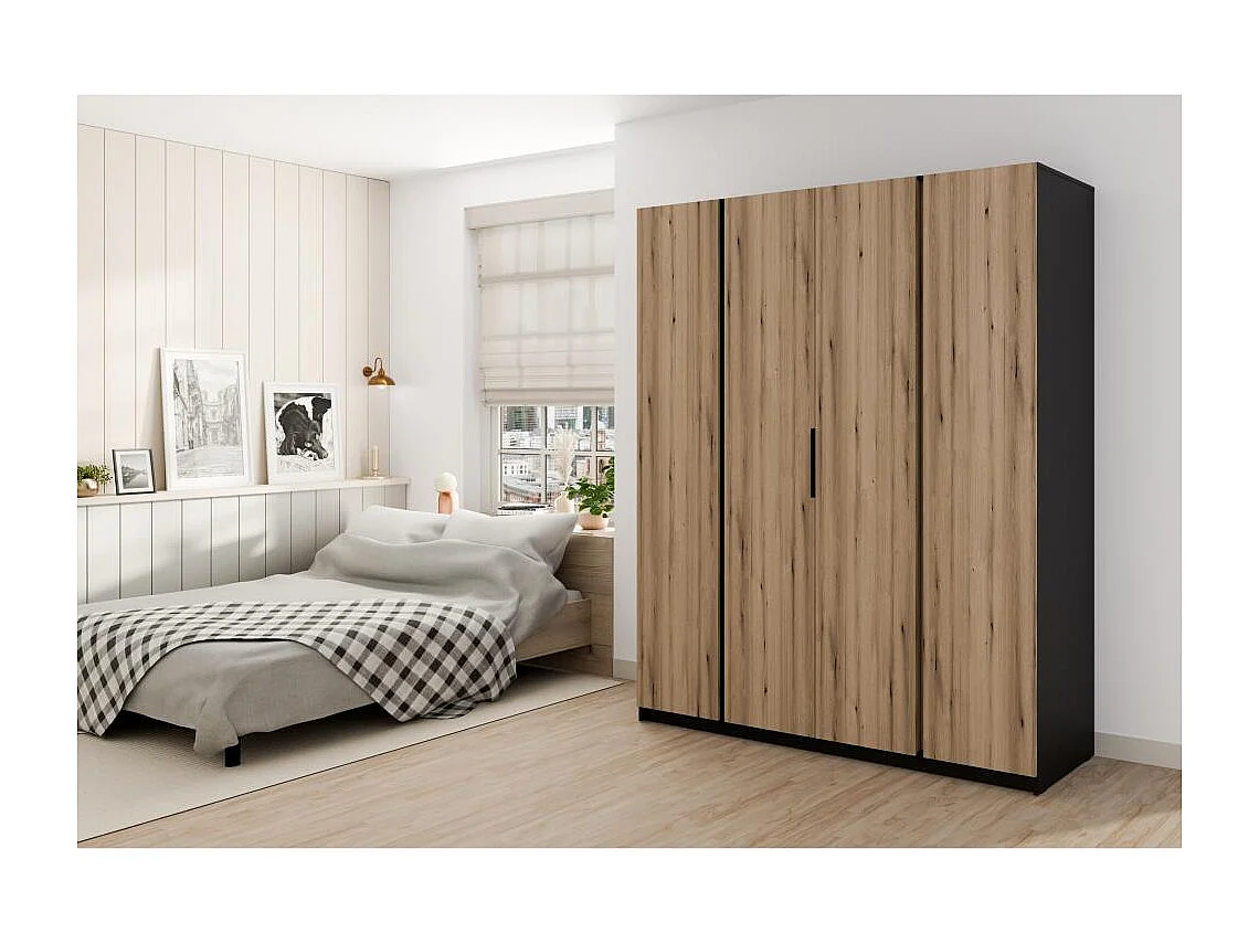 ARMOIRE À PORTES TROIS Kaya 200/62/239 4 portes