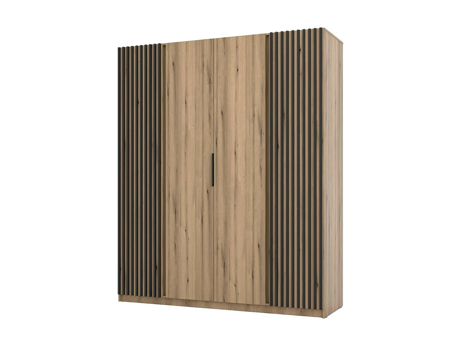 ARMOIRE À PORTES TROIS Kaya 200/62/239 4 portes avec lamelles