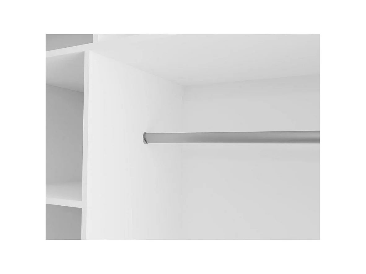 SCHWEBETÜRENSCHRANK Helios 240/216/61 kaschmir mit Schubladeneinsätze