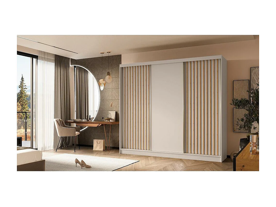 Hangkast Helios 240/216/61 kasjmier met lade-inzetstukken