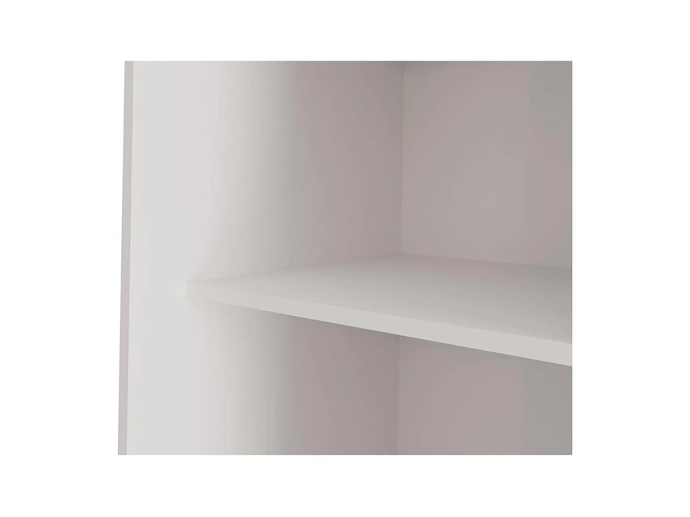 ARMOIRE À PORTES FERMÉES Debra 120/216/61 noir avec miroir