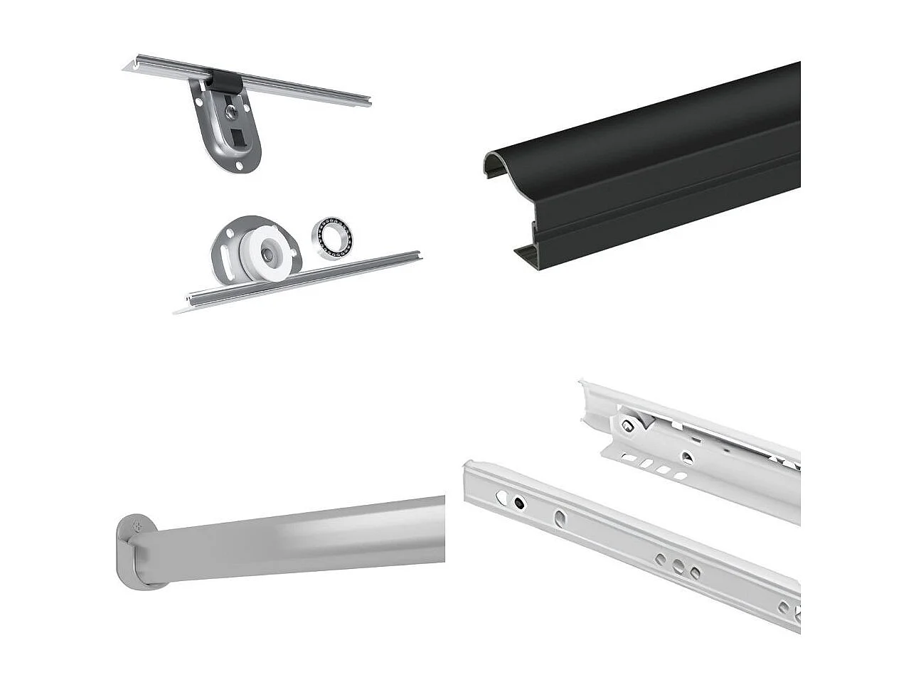 ARMOIRE A PORTES FERMÉES Helix 200/216/61 blanc+chêne artisanal