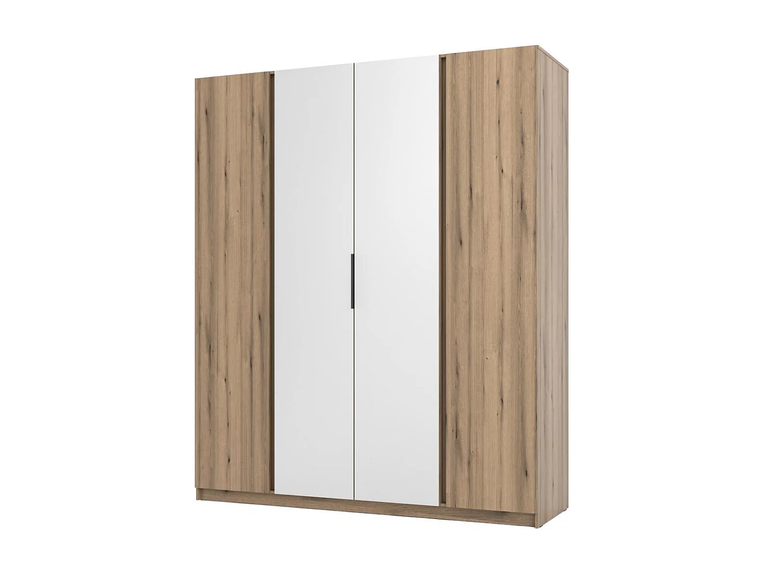 ARMOIRE A PORTES TROIS Kaya 200/62/239 4 portes avec deux miroirs